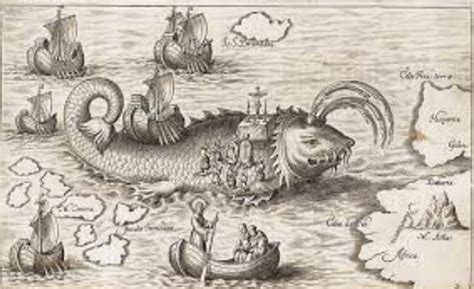 The Evolution of Sea Monsters on Medieval Maps | Ancient Origins