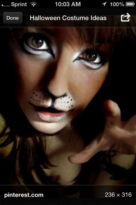 Animal makeup | Halloween makeup, Halloween costumes makeup, Animal makeup