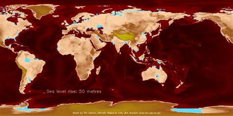 Sea Level Rise Map Causes