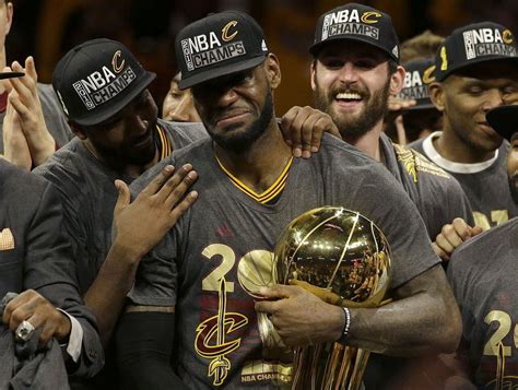 LeBron James after Cleveland Cavaliers win 2016 NBA championship ...