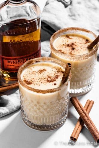 Bourbon Eggnog - The Endless Meal®