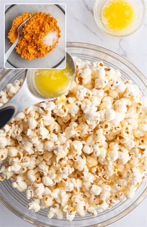 Easy Cheddar Cheese Popcorn - Kid Tested Recipes