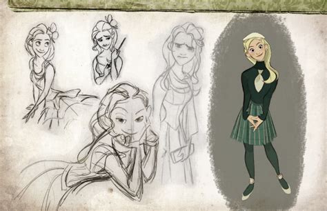 Photos: WICKED As An Animated Film? Disney Artist Imagines Cartoon Elphaba, Glinda and More!