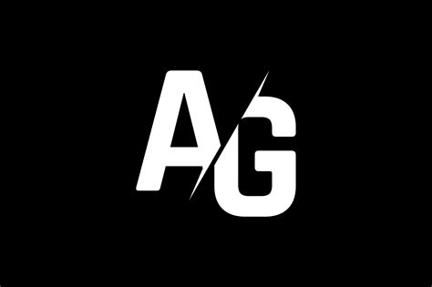 Monogram AG Logo Design Graphic by Greenlines Studios · Creative Fabrica | Monogram logo design ...