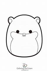 Squishmallows Coloring Pages FREE 2025  And Learn sketch template