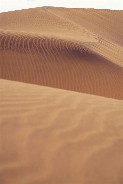 Aerial Shot of Sand Dunes · Free Stock Photo