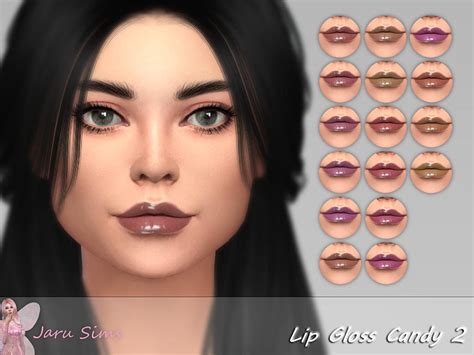 The Sims Resource - Lip Gloss Candy 2