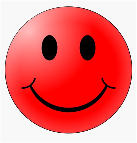 Red Smiley Face 6, Buy Clip Art - Smiley Face Pink Color, HD Png ...