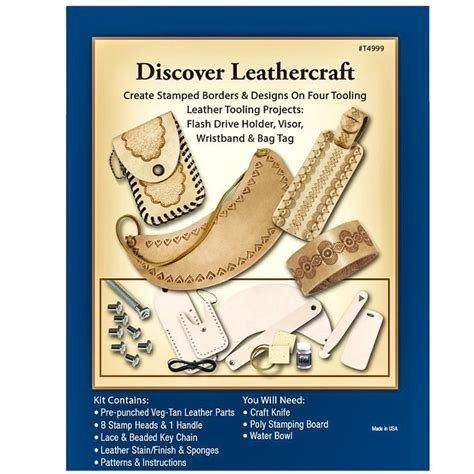 Discover Leathercraft Kit | Hobby Lobby | 1319326 in 2021 | Leather ...