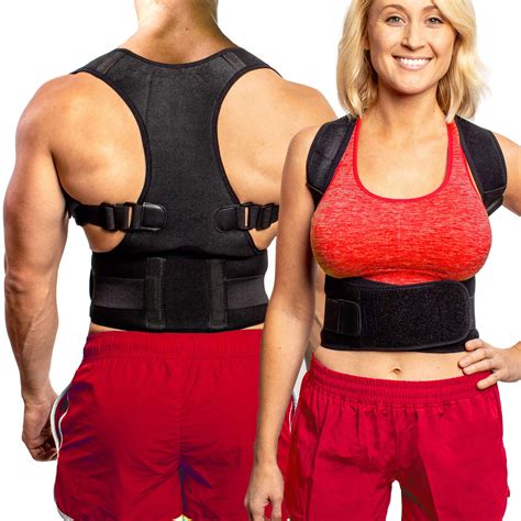 FlexGuard Support Fully Adjustable Back Brace and Posture Corrector - Walmart.com