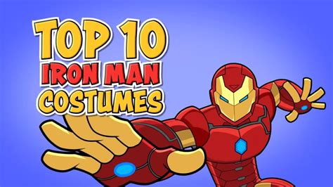 Top 10 Iron Man Costumes! - YouTube