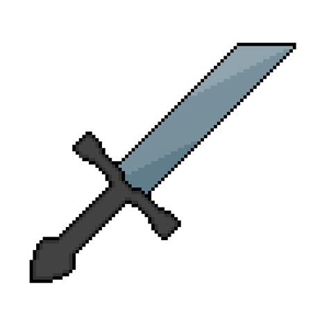 Pixilart - Texture Pack Large Stone Sword by RedDawn