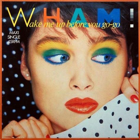 Wham! - Wake Me Up Before You Go-Go 80s Makeup Trends, 1980s Makeup, Makeup Ads, Full Makeup ...