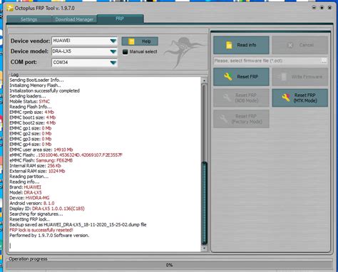 Huawei dra-lx5 frp remove done - GSM-Forum
