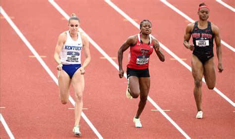 Watch: UK's Abby Steiner ties NCAA women's 200m record