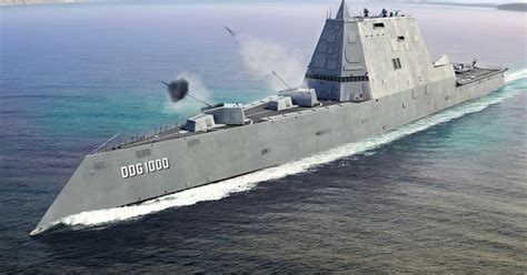 US Navy's DDG-1000 USS Zumwalt Class Next Generation Guided Missile Destroyer | Global Military ...