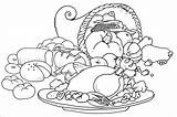Thanksgiving Food Coloring Pages  Best For Kids sketch template