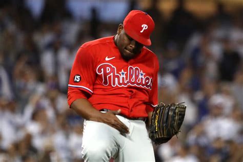 Héctor Neris, the Phillies’ imperfect closer, defeats Dodger Stadium ...