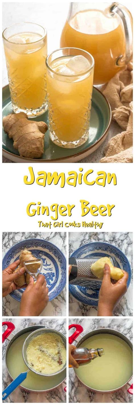 Jamaican Ginger Beer Recipe - That Girl Cooks Healthy