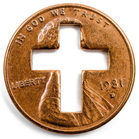 Cross Pennies | Angel Pennies | Heart Penny from Heaven for Christians