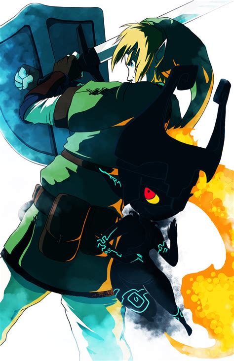 Link and Midna by Eemari on DeviantArt