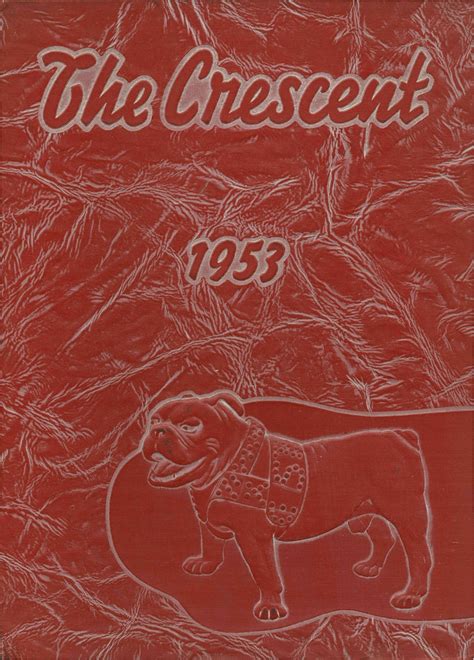 1953 yearbook from Creswell High School from Creswell, Oregon for sale