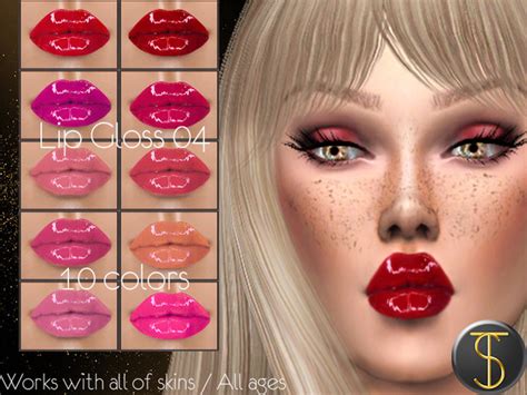 Sims 4 Lip Gloss CC