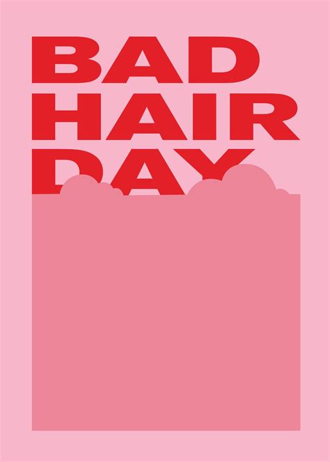 Wall Art Print | Bad Hair Day Poster | UKposters