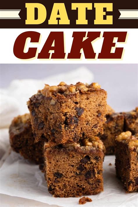 Easy Date Cake Recipe With Raisins and Nuts - Insanely Good