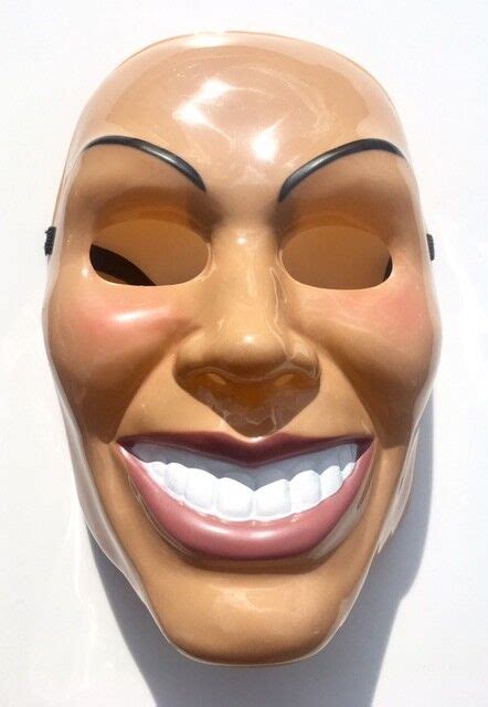 The Purge Mask Grin Halloween Film Movie Horror Fancy Dress Kiss Me God Smiling | eBay