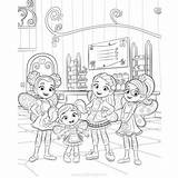Butterbean And Cricket From Butterbeans Cafe Coloring Pages  sketch template