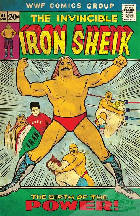 Invincible Iron Sheik in 2020 | Wrestling posters, Iron sheik, Professional wrestling