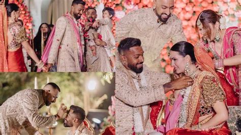 Krunal Pandya shares unseen pics from brother Hardik Pandya and Natasa ...