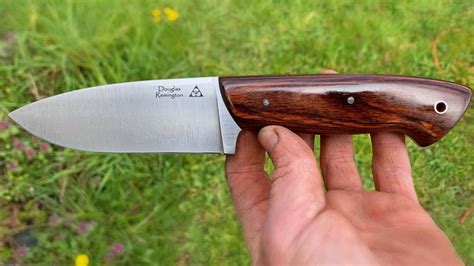 Drop Point Hunting Knife *SOLD* - Resonance Forge Douglas Remington