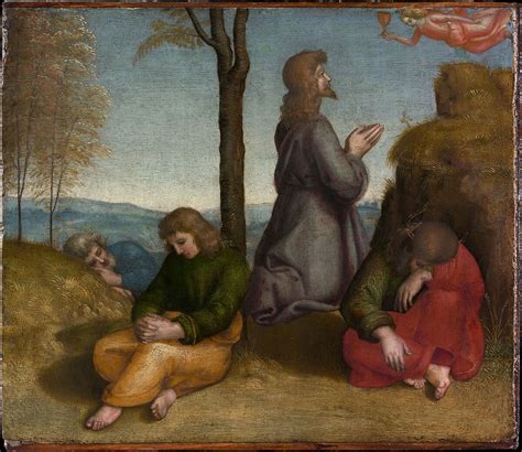 Raphael (Raffaello Sanzio or Santi) | The Agony in the Garden | The ...