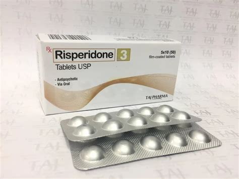 RISPERIDONE 3MG TABLETS USP-Taj-Pharma - Taj Generics Pharmaceuticals ...