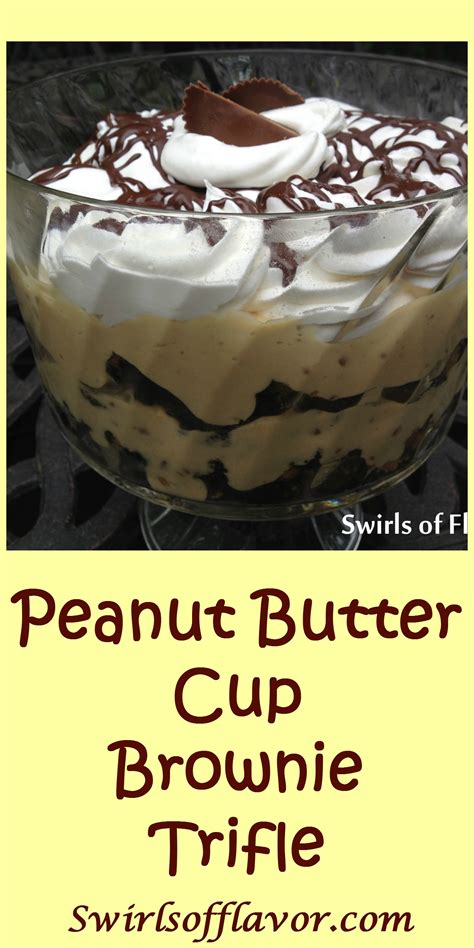 Chocolate Peanut Butter Trifle - Swirls of Flavor