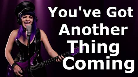 Judas Priest - You've Got Another Thing Coming - cover - Miki Black ...