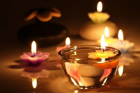 Diya Floating on water | Candle night, Beautiful candles, Romantic candles