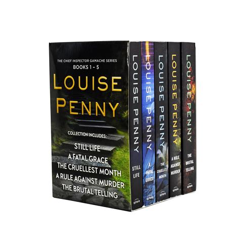 Chief Inspector Gamache Series 1 -5 Books Collection Box Set by Louise ...