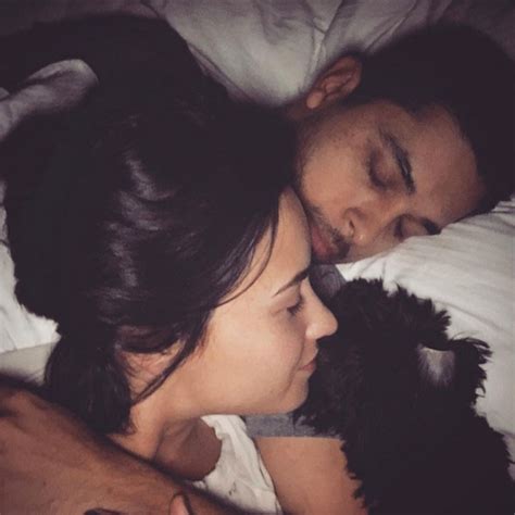 Demi Lovato Shares Sweet & ''Sneaky'' Sleepy Pic With Wilmer