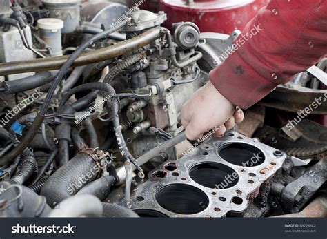 Check Out Of Broken Car Engine Stock Photo 88224382 : Shutterstock