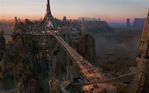 Desert City | Concept art, Disney concept art, John carter of mars