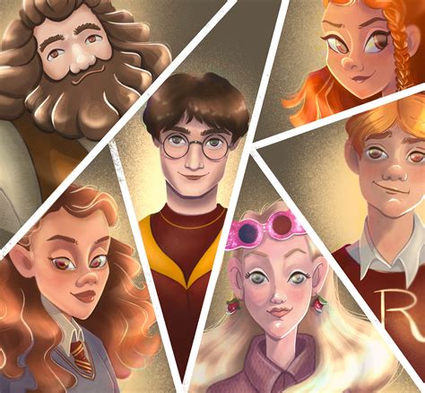 Harry Potter characters :: Behance