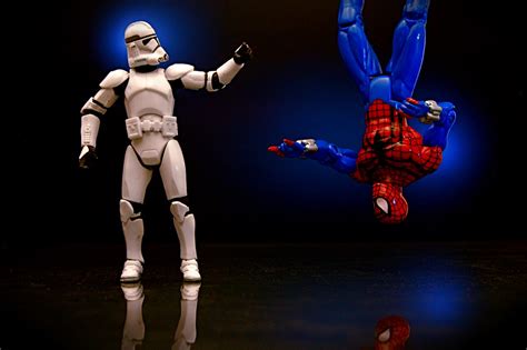 Clone Trooper vs. Spider-Man Clone (93/365) | Clone Trooper:… | Flickr