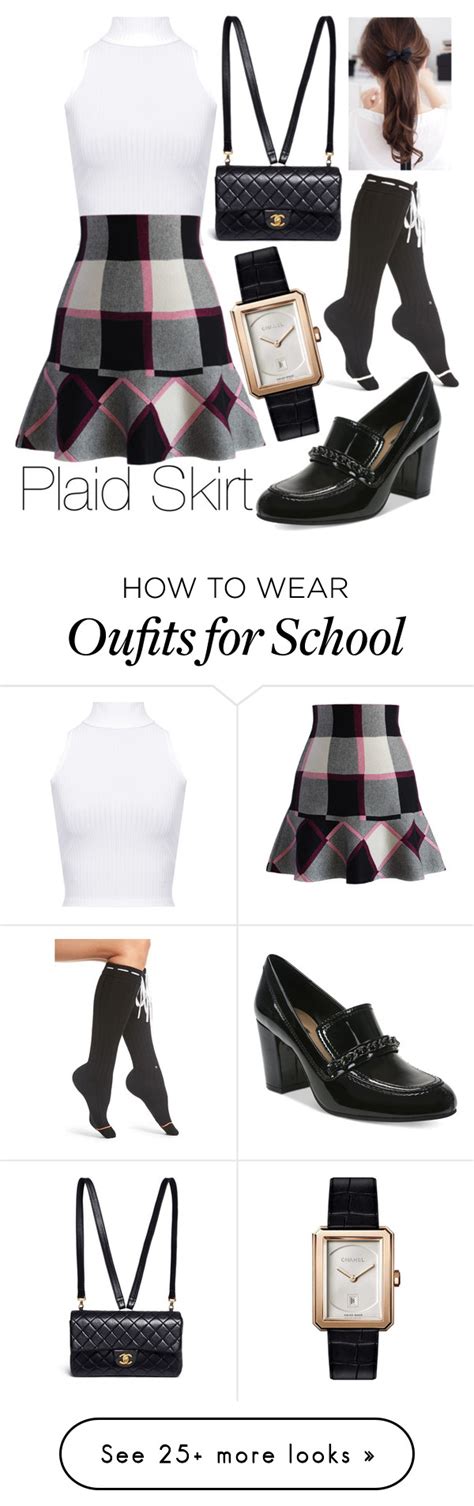 "Boarding School with Style" by ayiarundhati on Polyvore featuring WearAll, Chicwish, Stance ...