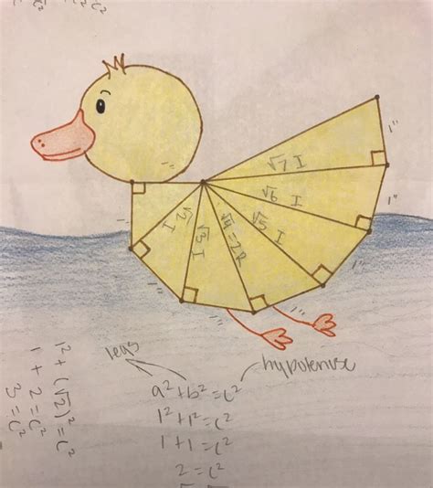 Spiral of Pythagoras year 4 | Math art, Pythagorean theorem, Math projects