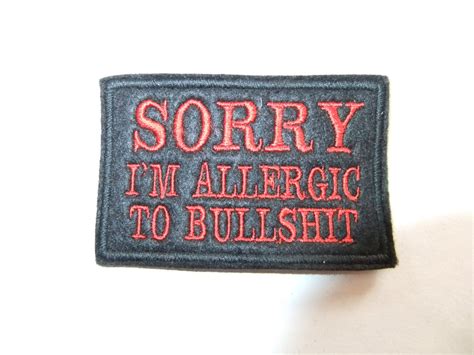 Sorry funny Motorcycle patch biker club team embroidered patch funny humor | Motorcycle patches ...