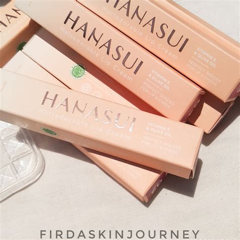 Review: Lip Cream Lokal Anti Kere, Hanasui Mattedorable Lip Cream - Firda Skin Journey