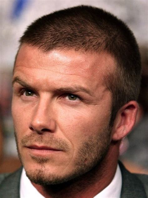 David Beckham Buzz Cut Length - Margaret Wiegel